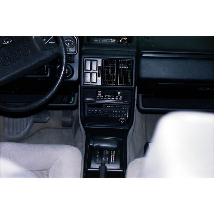1986 Audi 5000S Factory Radio