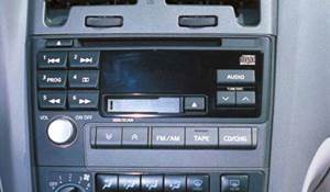 2001 Nissan Maxima Factory Radio