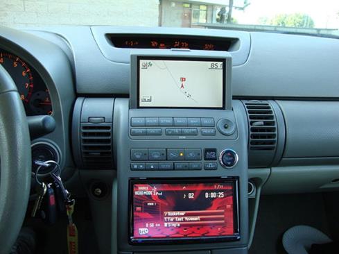 Custom dash with aftermarket stereo