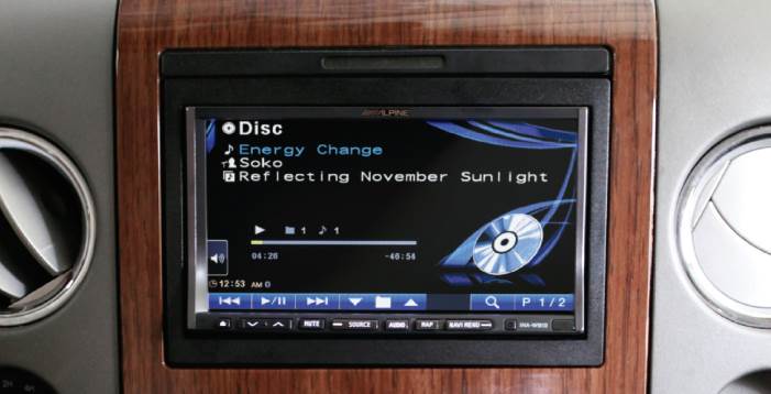 Alpine INA-W910 receiver