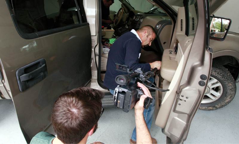 Installing door speakers in Crutchfield's Research Bay