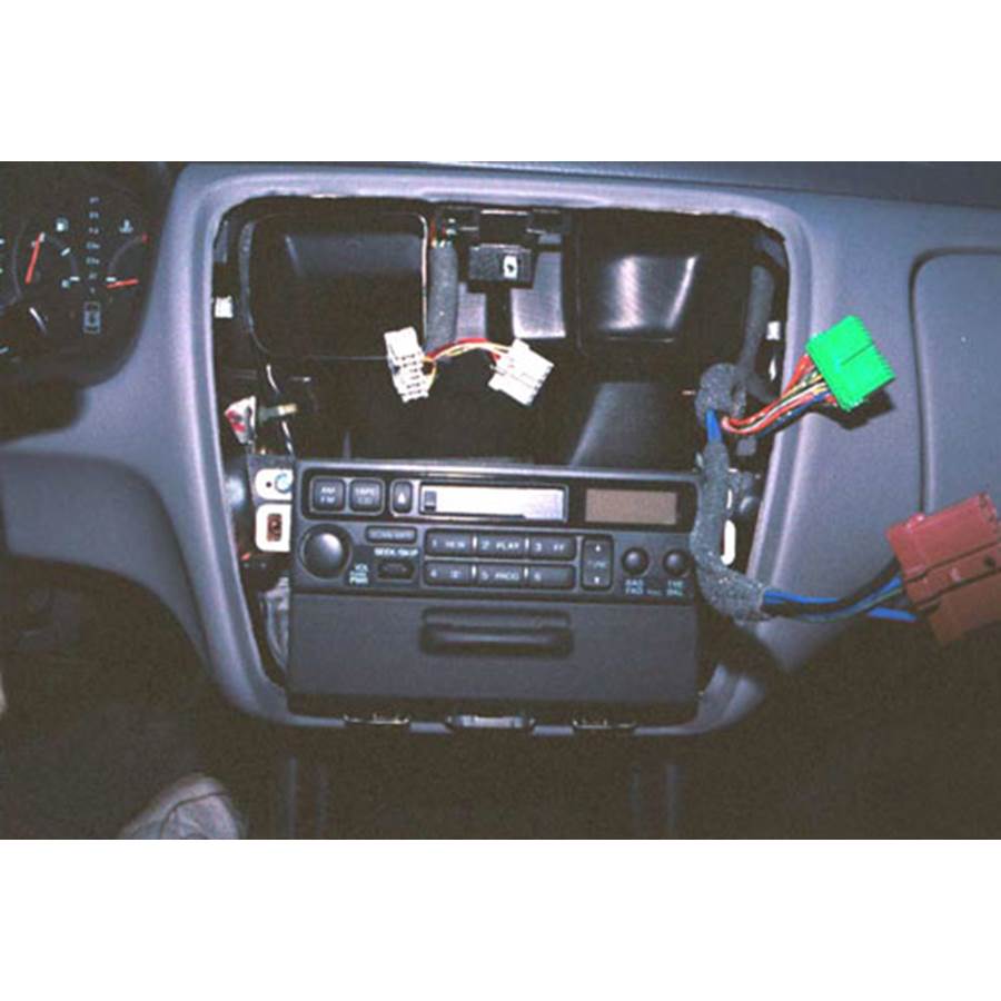 1998 Honda Accord Factory radio removed
