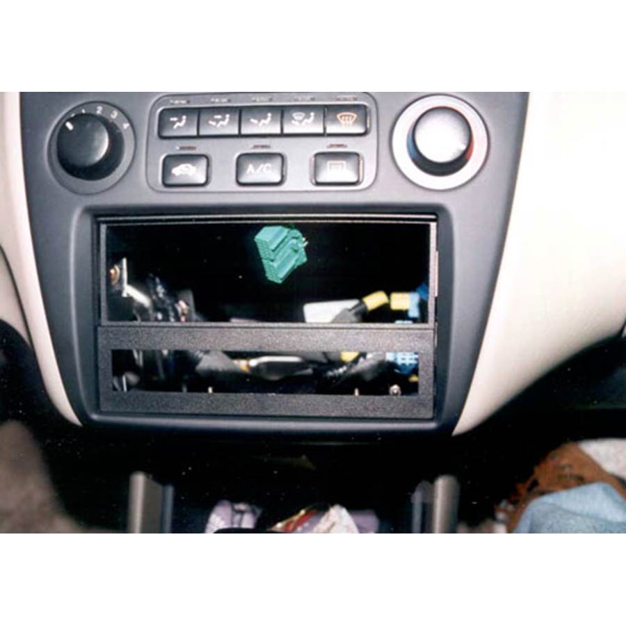 2000 Honda Accord Stereo kit installed