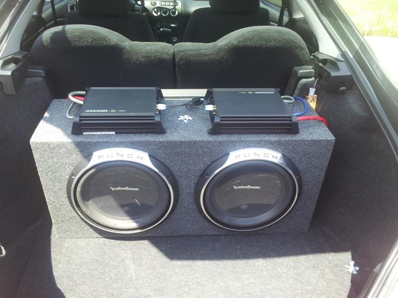 Daniel M's 2002 Mercury Cougar Kicker amps Rockford Fosgate subs