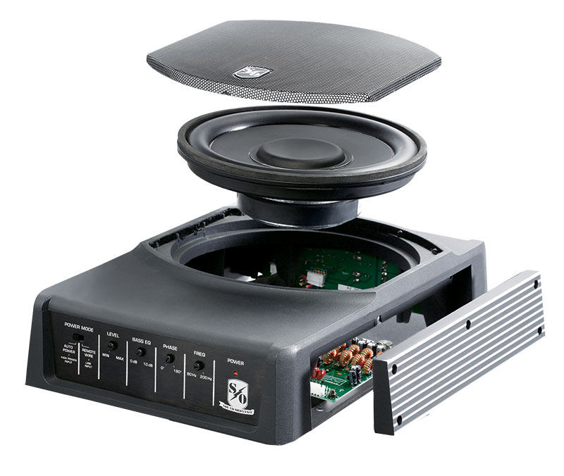 Anatomy of the Sound Ordnance B-8PTD Compact Powered Subwoofer