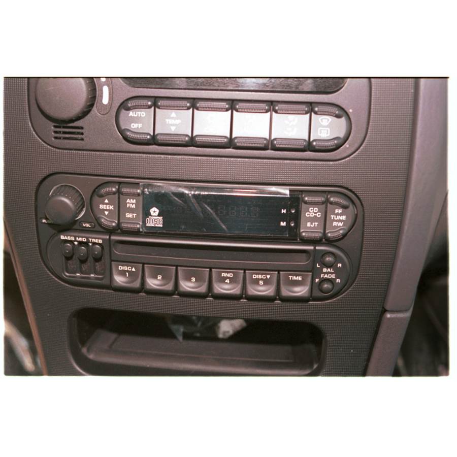 2001 Dodge Intrepid Factory Radio