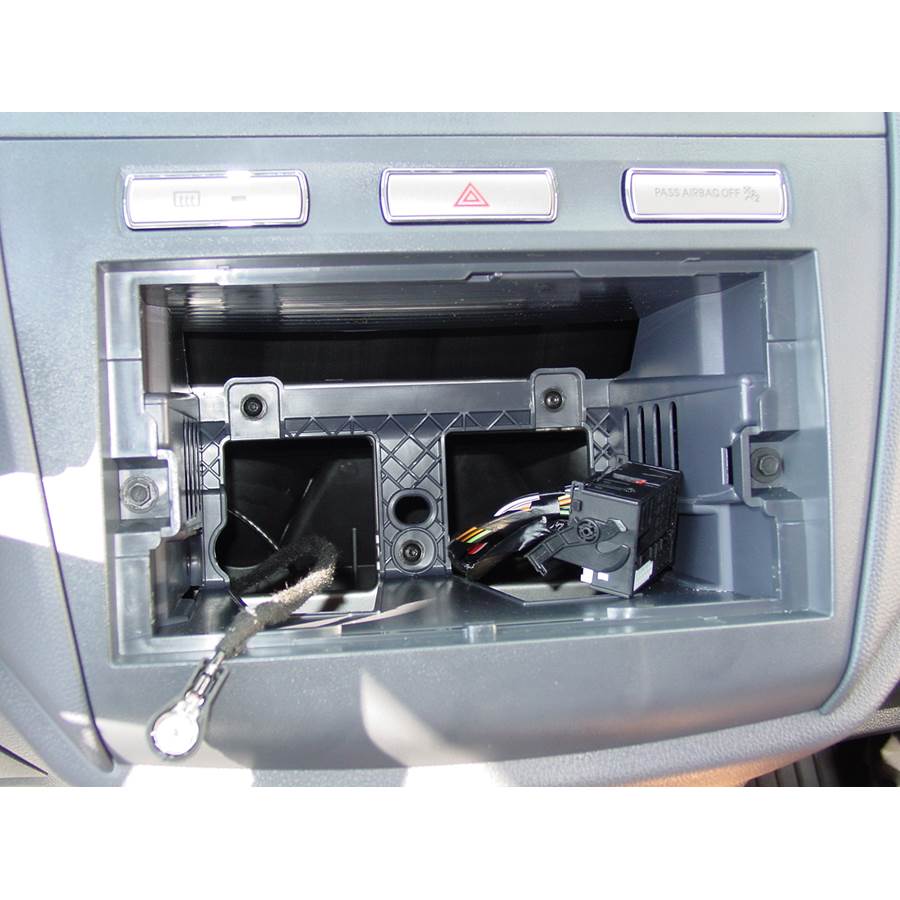 2010 Ford Transit Connect Factory radio removed