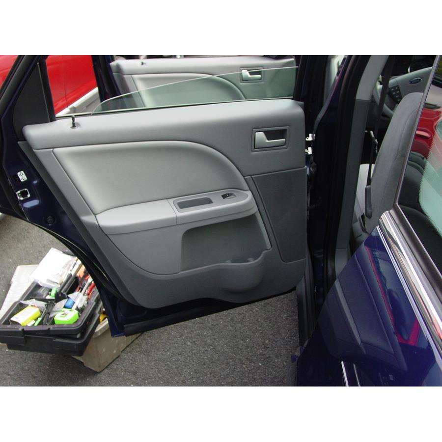 2009 Ford Taurus Rear door speaker location