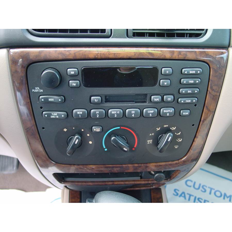 2001 Ford Taurus SES Factory Radio