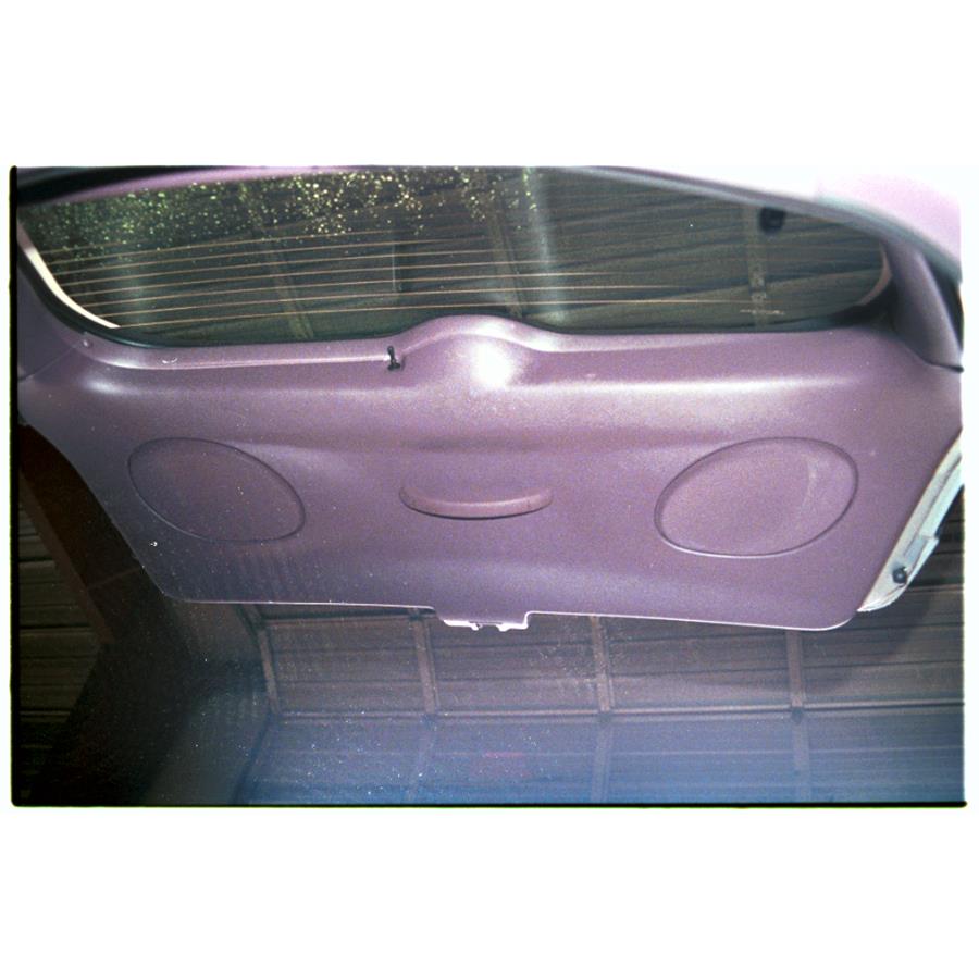 1996 Ford Taurus GL Tailgate speaker location