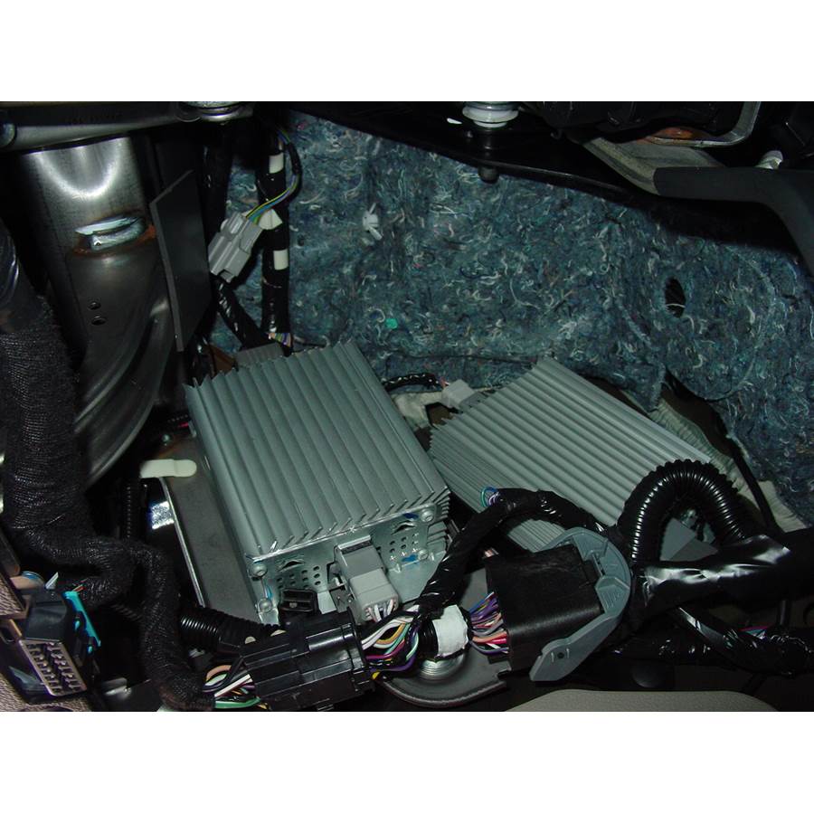 2010 Ford Mustang Factory amplifier