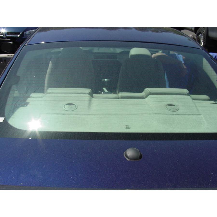 2011 Ford Mustang Rear deck speaker location