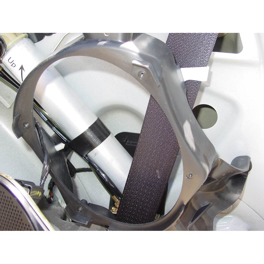 2006 Ford Mustang Rear side panel speaker removed