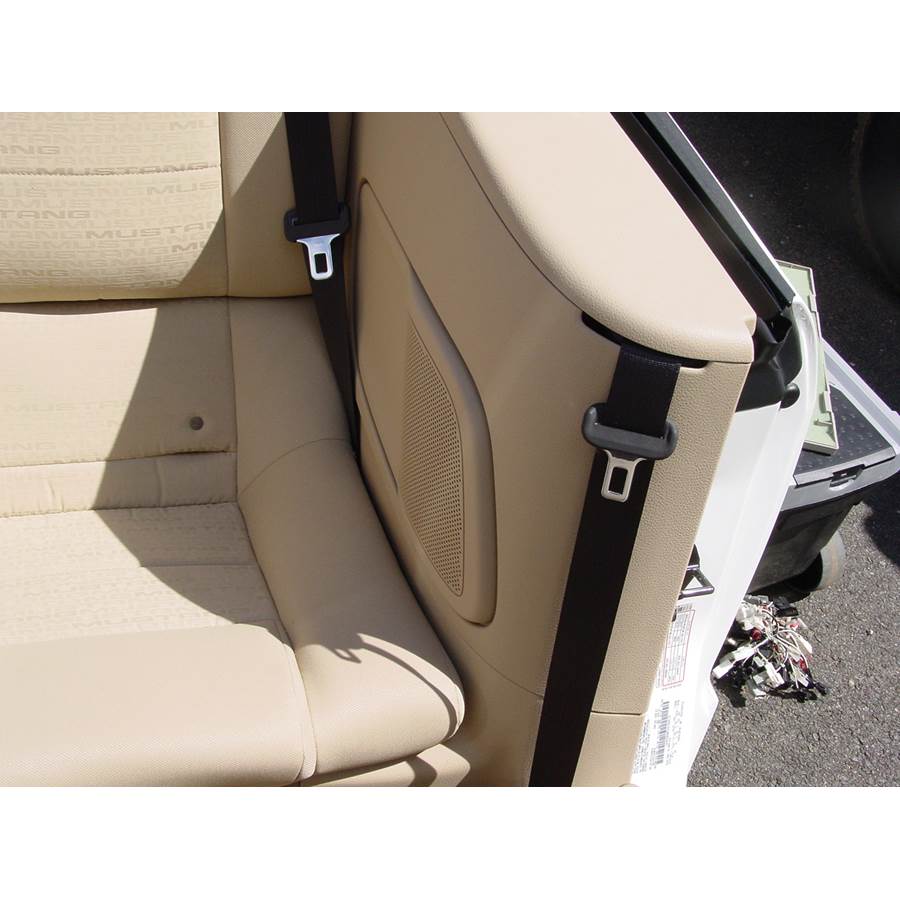 2008 Ford Mustang Rear side panel speaker location