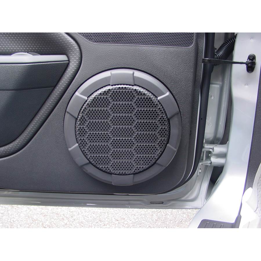 2007 Ford Mustang Factory subwoofer location