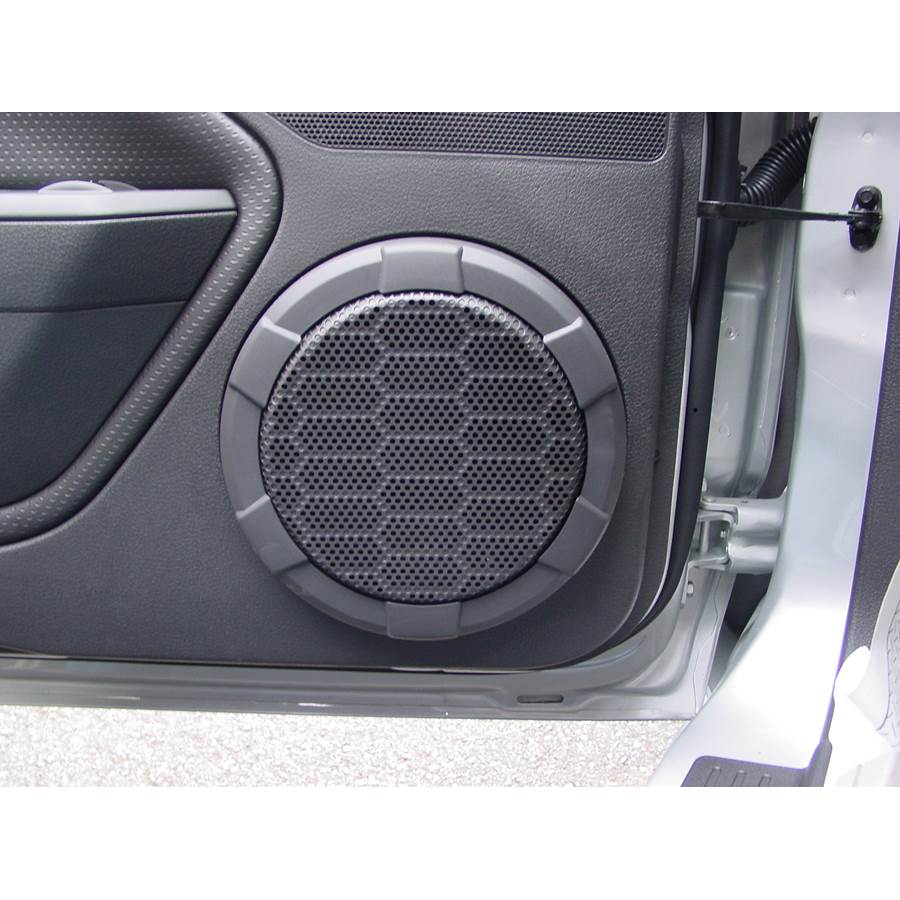 2009 Ford Mustang Factory subwoofer location