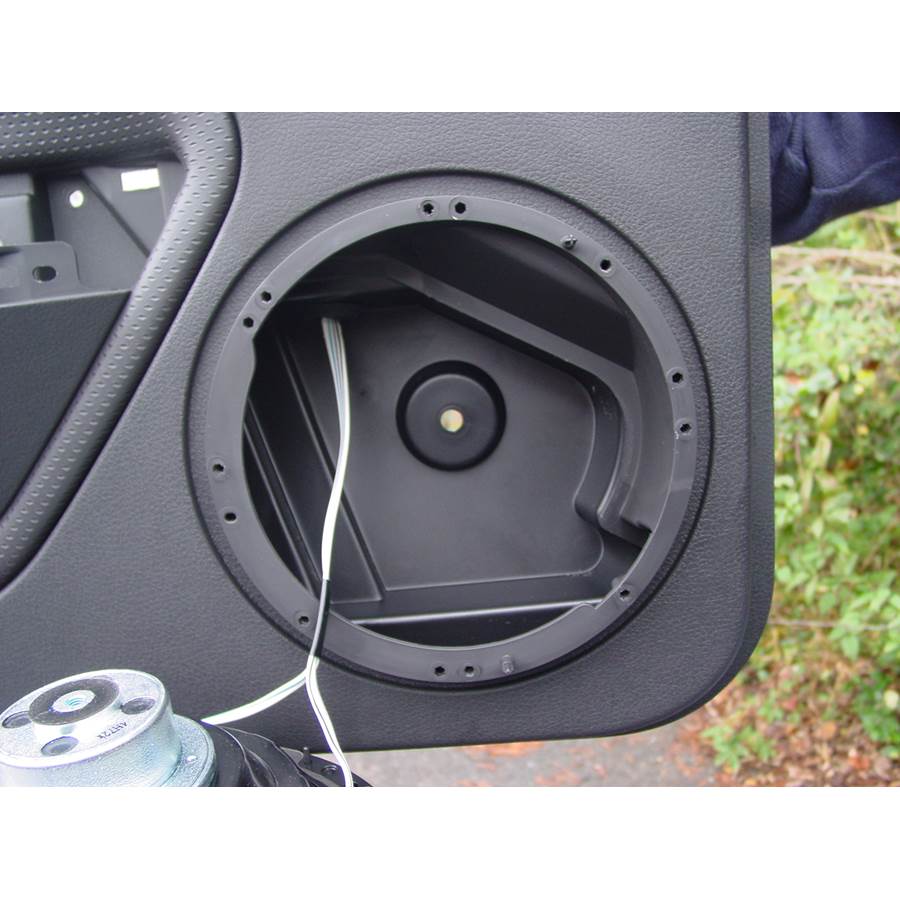 2009 Ford Mustang Factory subwoofer removed
