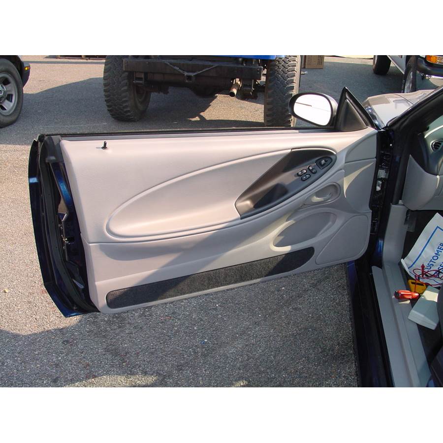 2002 Ford Mustang Front door speaker location