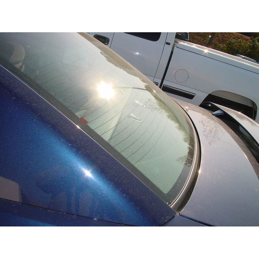 2002 Ford Mustang Rear deck speaker location