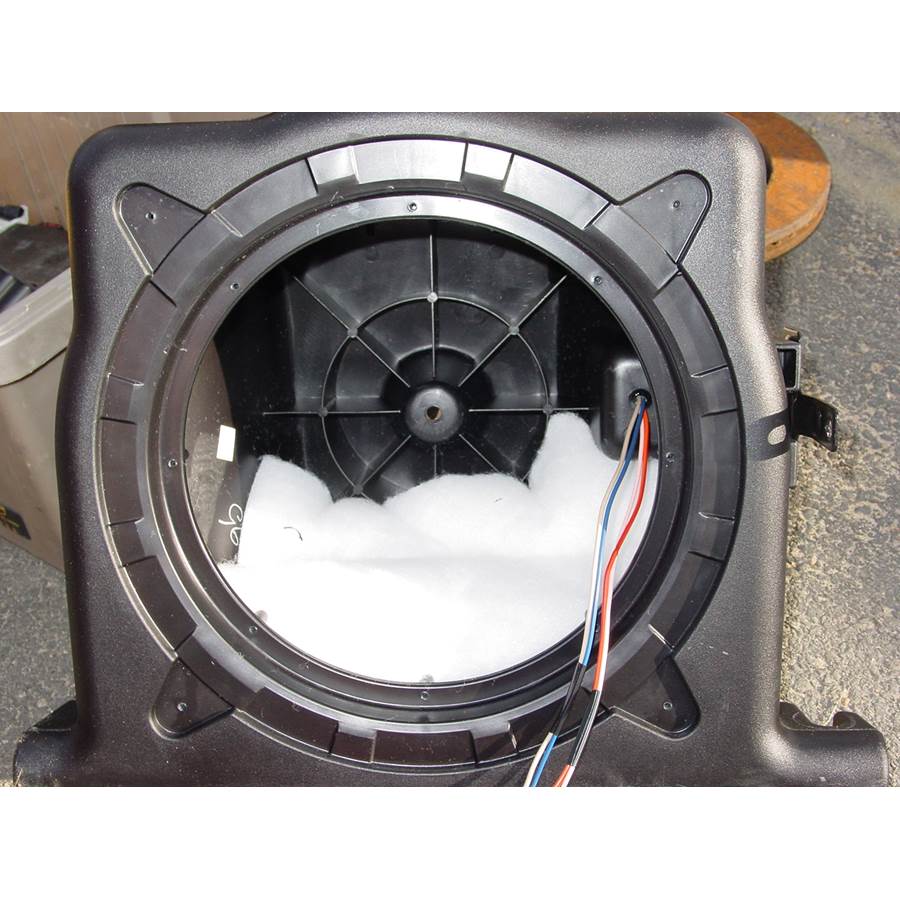 2002 Ford Mustang Factory subwoofer removed