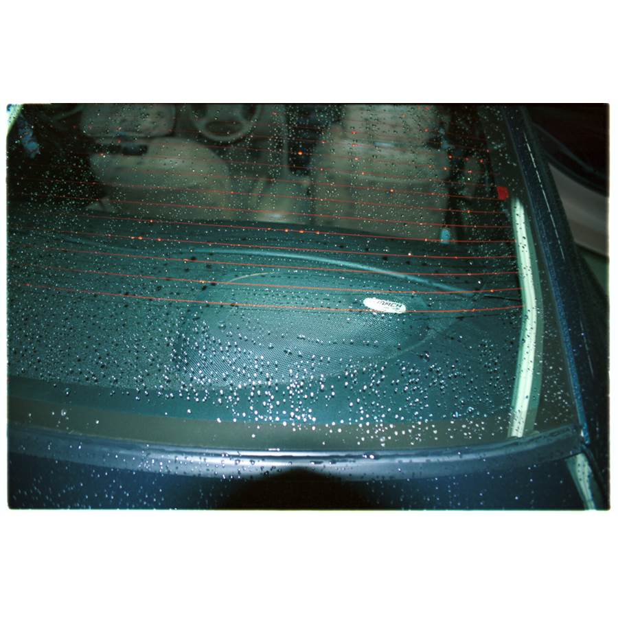 1994 Ford Mustang Rear deck speaker location