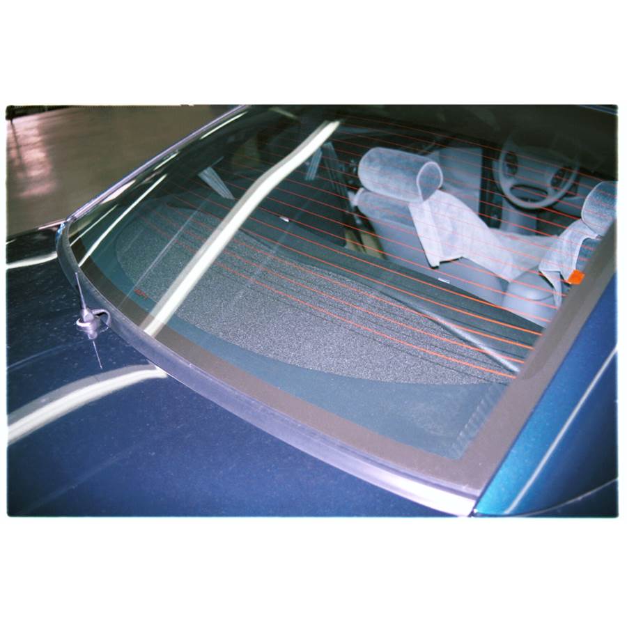1997 Ford Mustang Rear deck speaker location