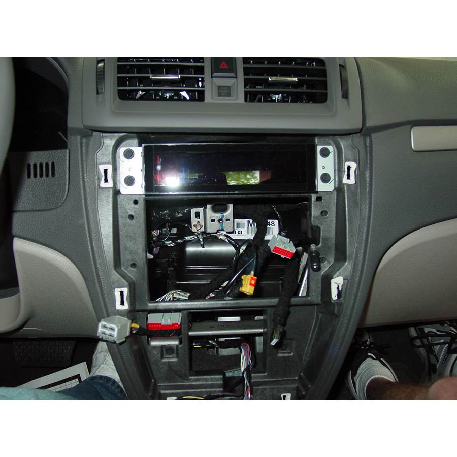 2010 Ford Fusion Factory radio removed