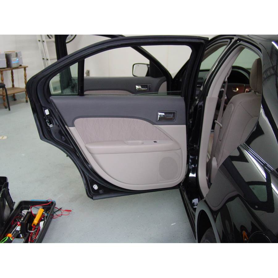2011 Ford Fusion Rear door speaker location