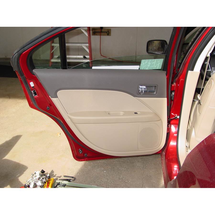 2007 Ford Fusion Rear door speaker location
