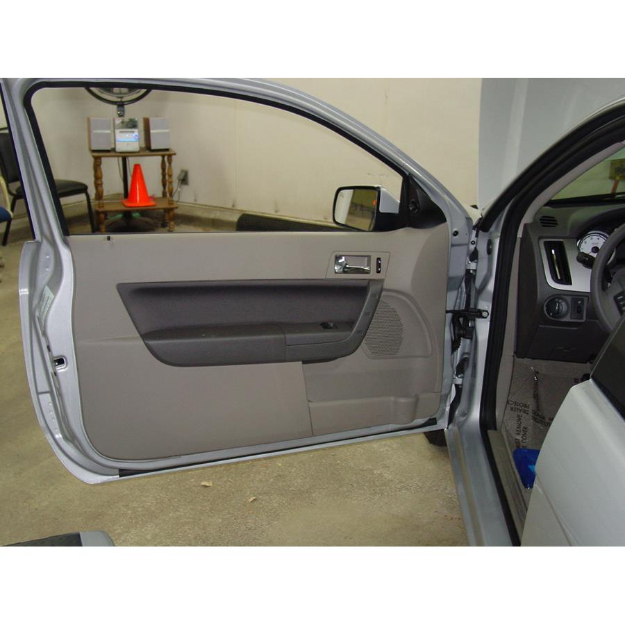 2011 Ford Focus Front door speaker location