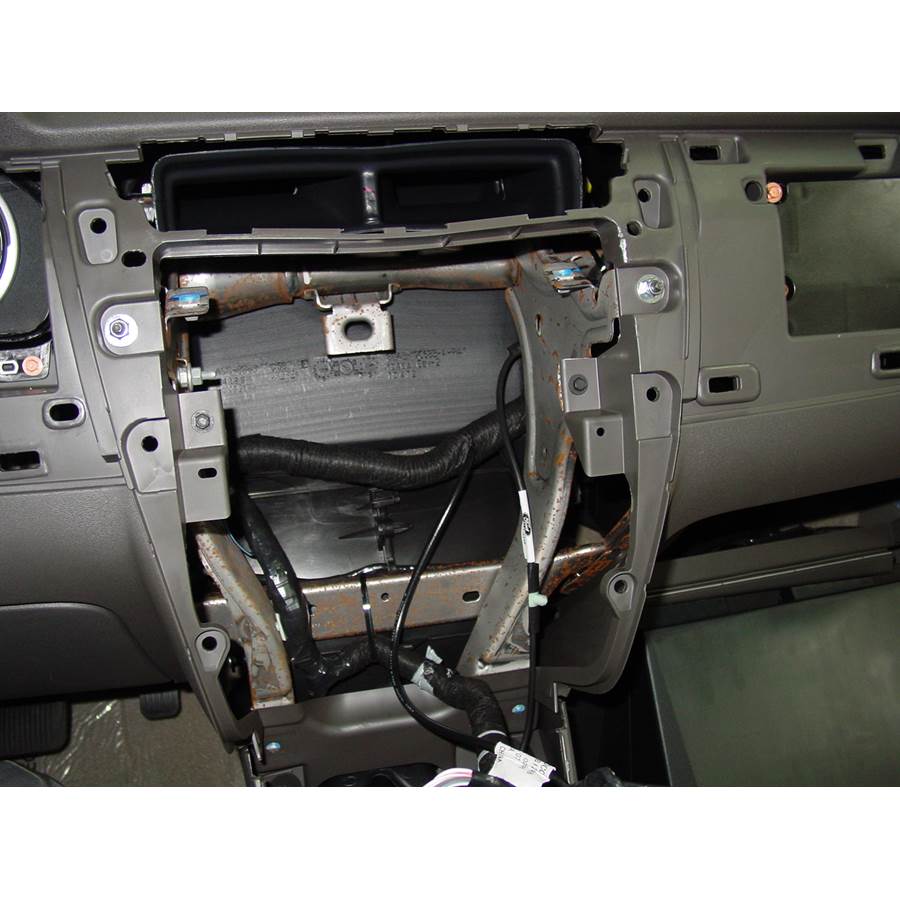 2008 Ford Focus Factory radio removed