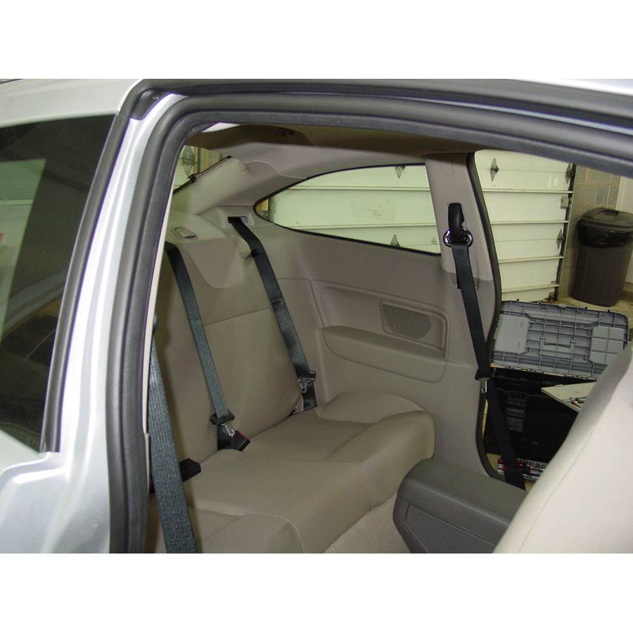 2009 Ford Focus Rear side panel speaker location