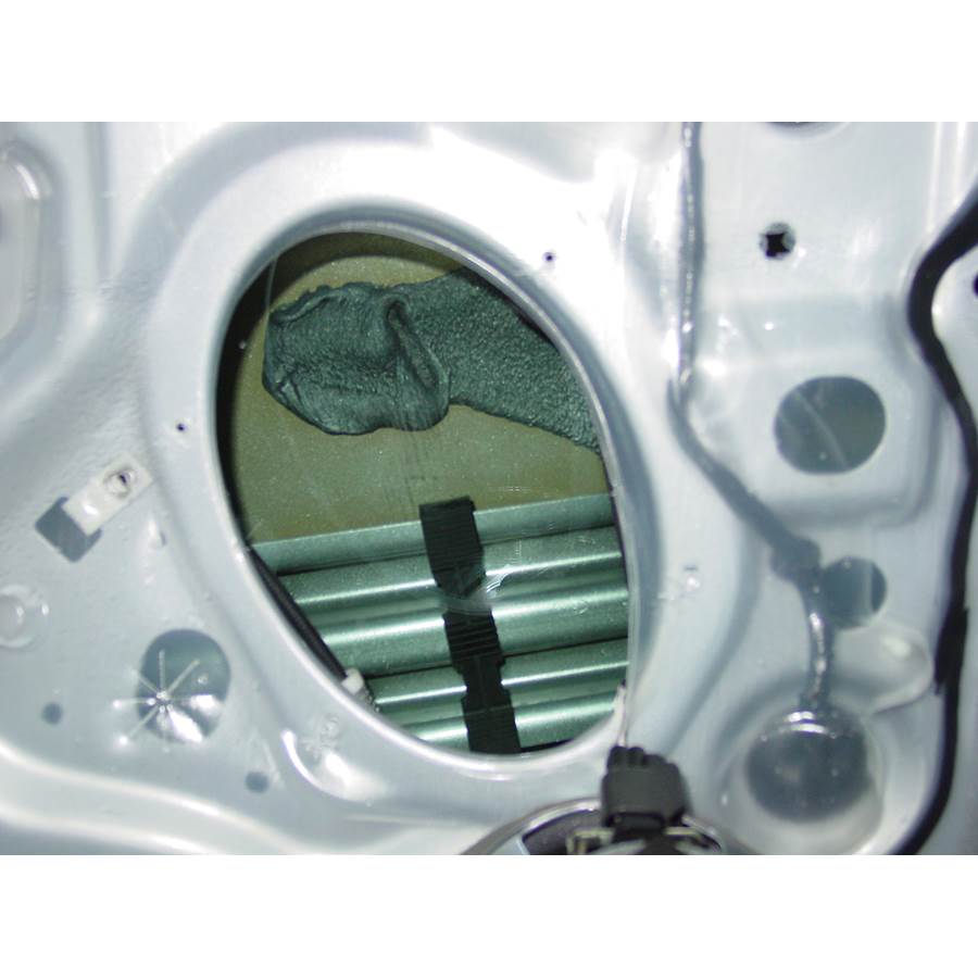 2010 Ford Focus Front speaker removed