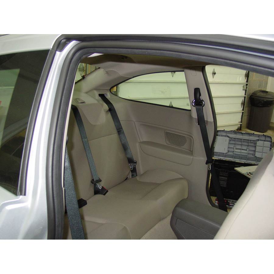 2010 Ford Focus Rear side panel speaker location