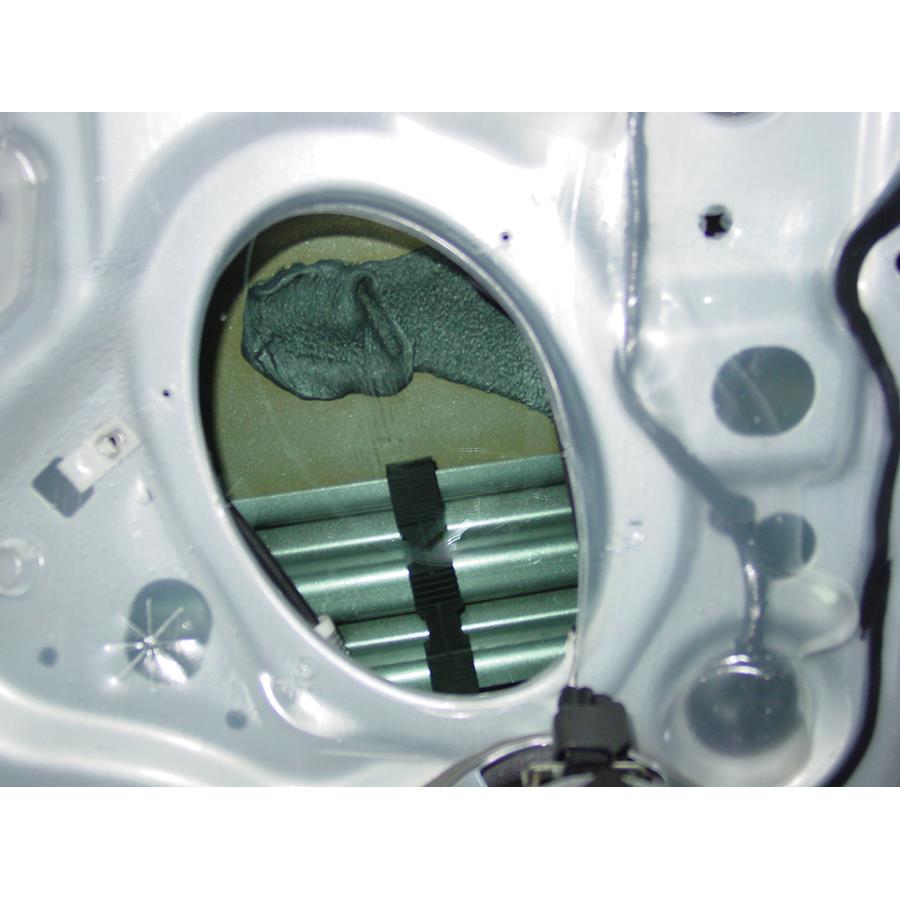 2011 Ford Focus Front speaker removed