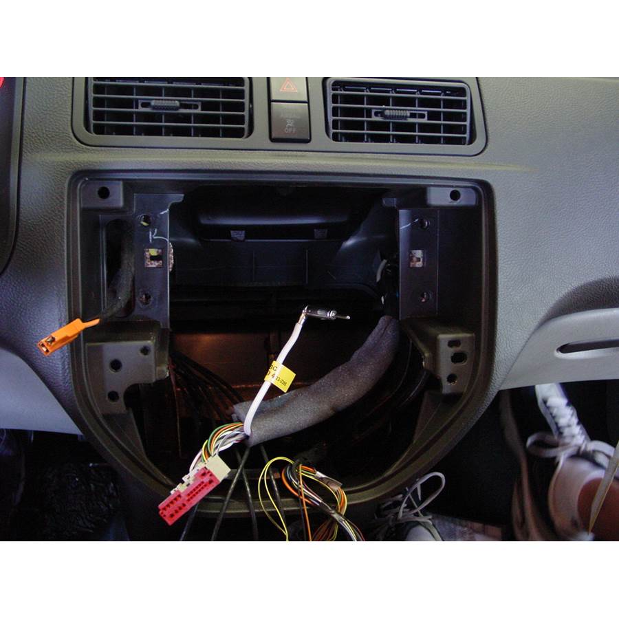 2006 Ford Focus ZX4 Factory radio removed