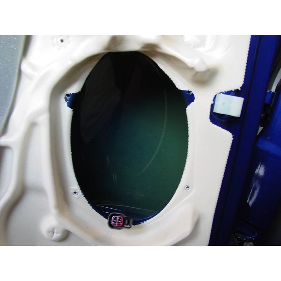 2005 Ford Focus ZXW Rear door speaker removed