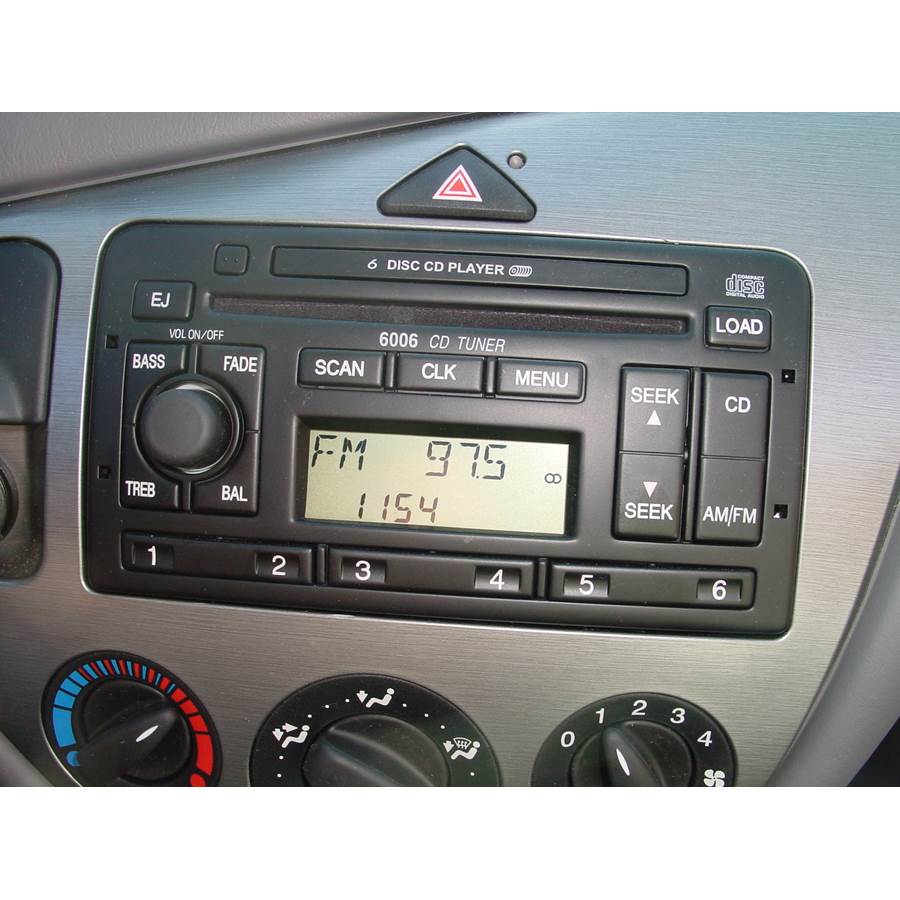 2003 Ford Focus Factory Radio