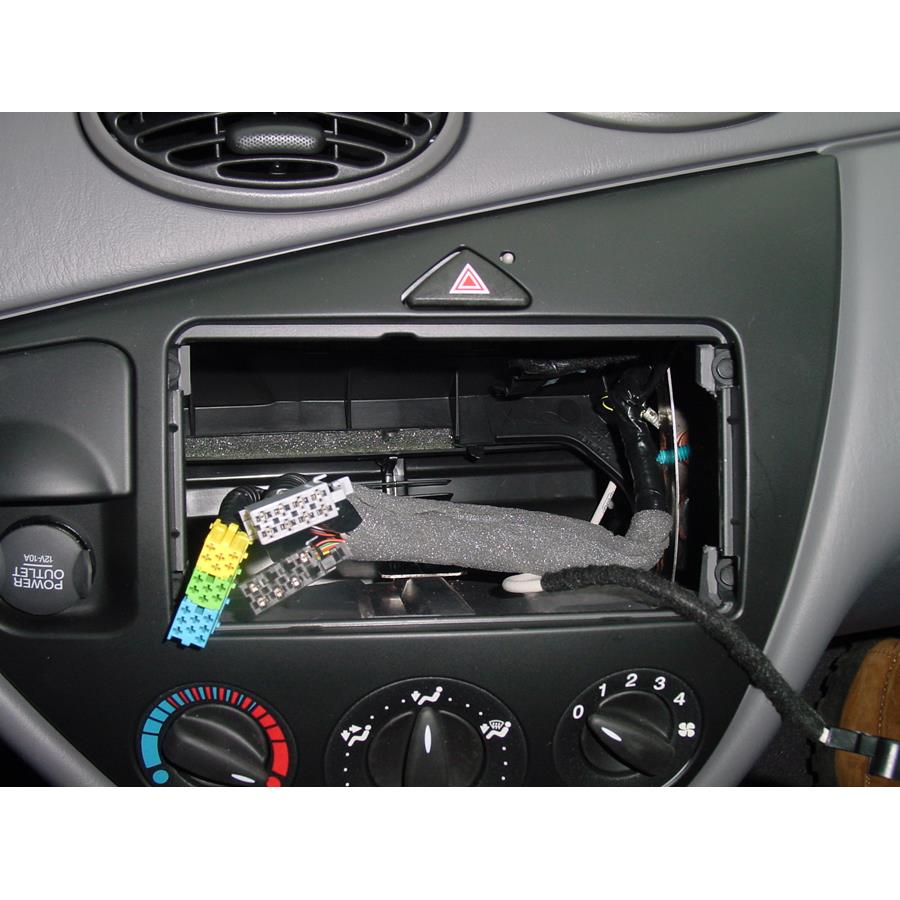 2004 Ford Focus ZX5 Factory radio removed