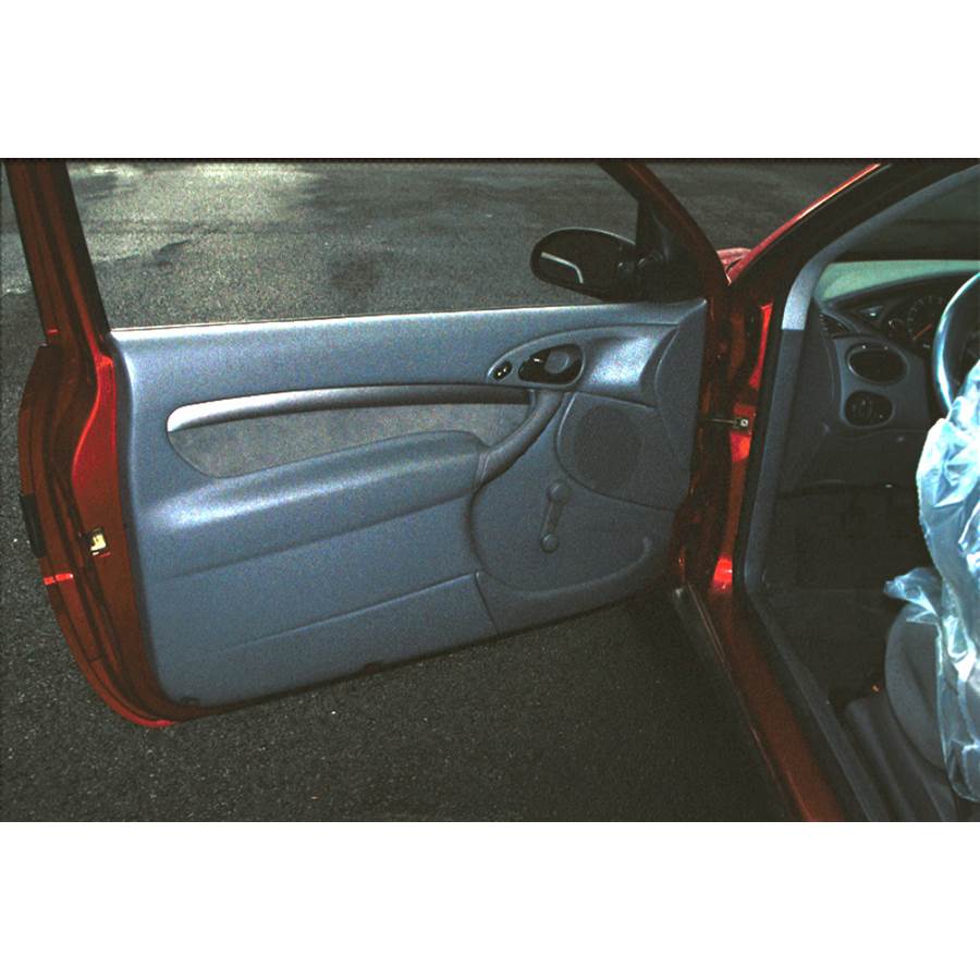2000 Ford Focus ZX3 Front door speaker location
