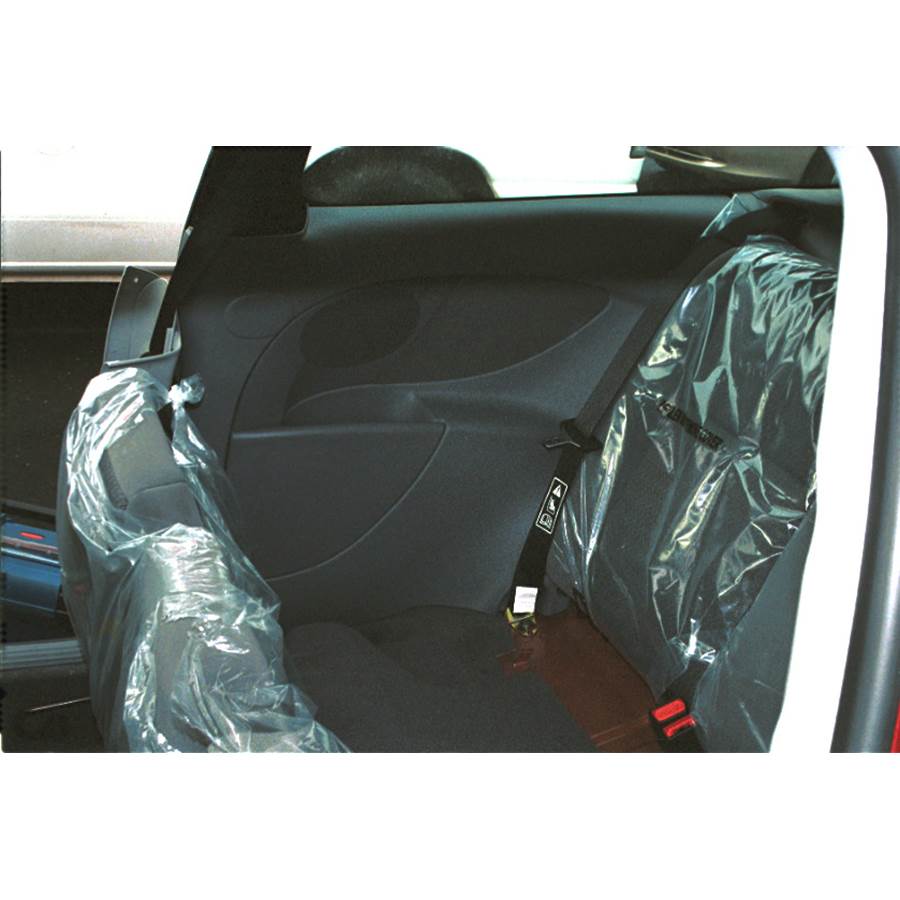 2000 Ford Focus ZX3 Rear side panel speaker location