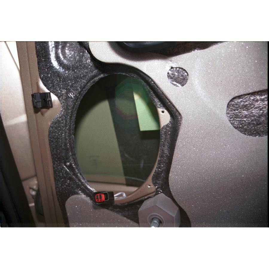 2003 Ford Focus Rear door speaker removed