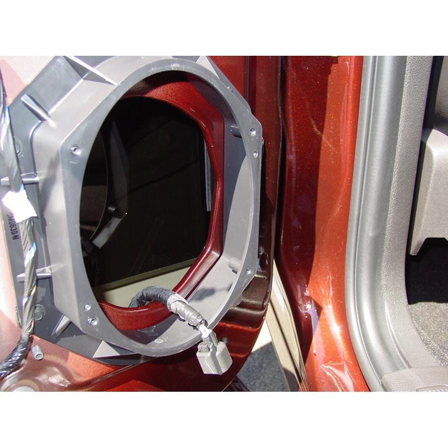 2016 Ford Flex Rear door speaker removed