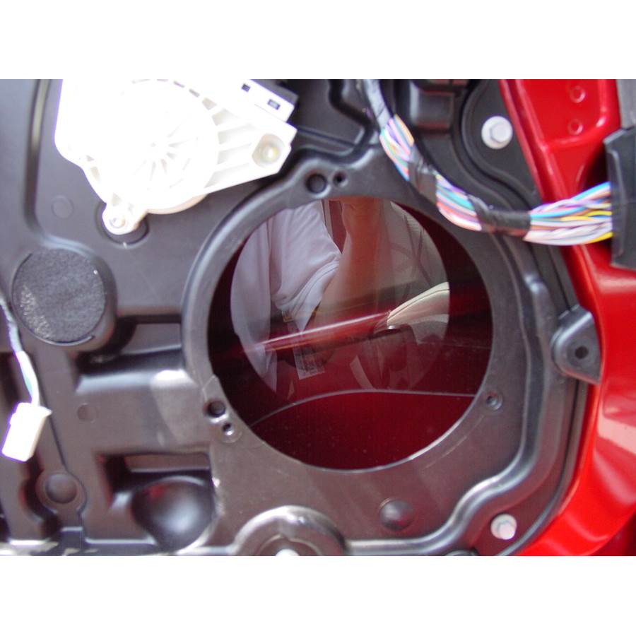 2012 Ford Fiesta Front speaker removed