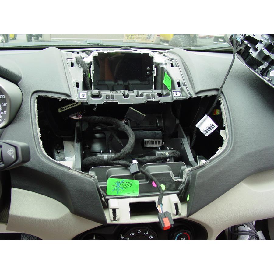 2016 Ford Fiesta Factory radio removed