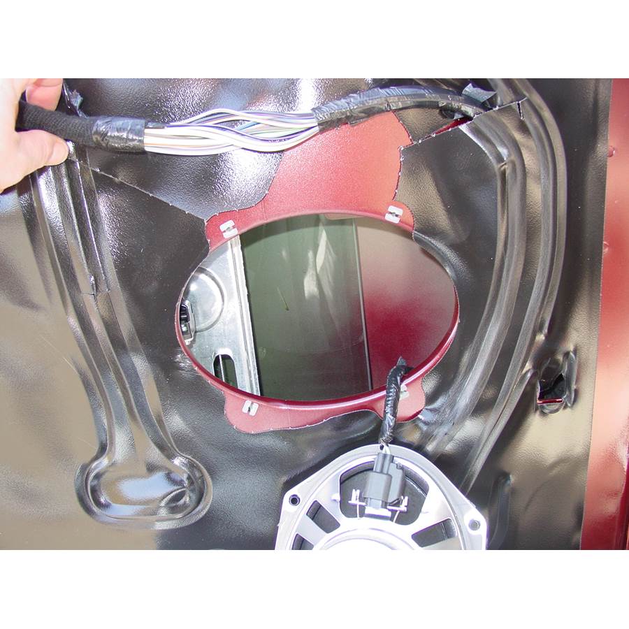 2013 Ford F-150 FX4 Front speaker removed