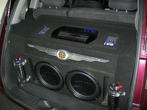 pt cruiser subwoofer enclosure