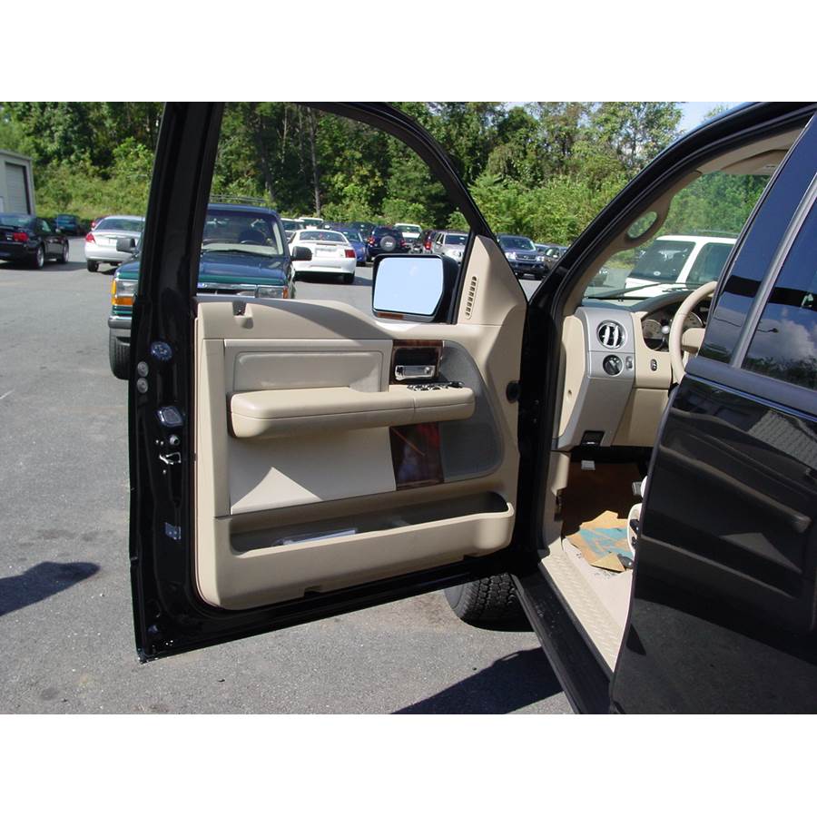 2008 Ford F-150 Front door speaker location