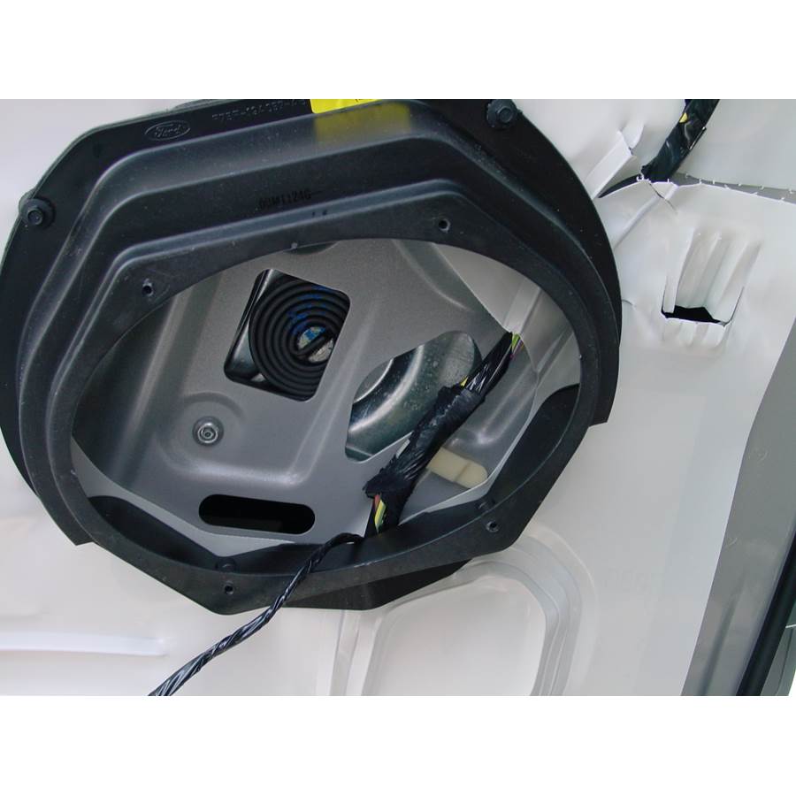 2002 Ford F-150 Rear door speaker removed