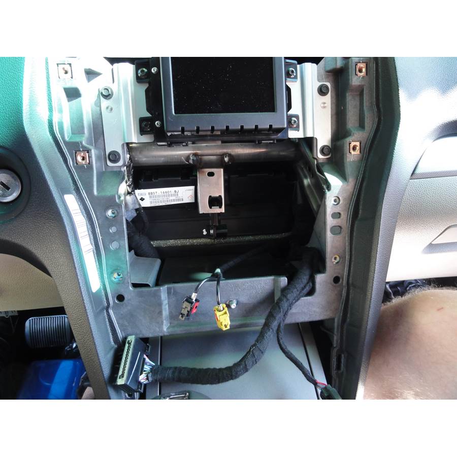 2012 Ford Explorer Factory radio removed